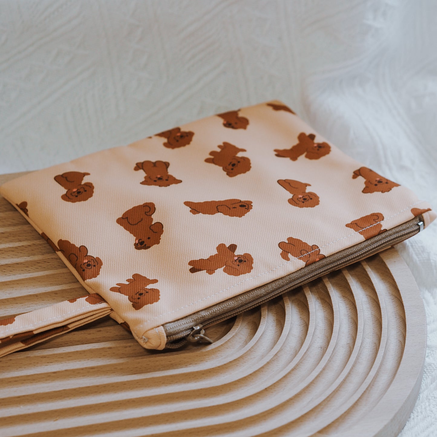 Handmade Wristlet Pouch