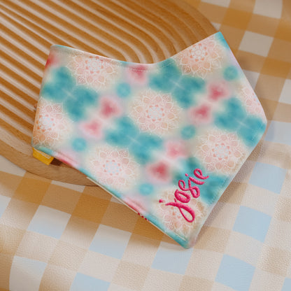 Pastel Mandala Reversible Bandana