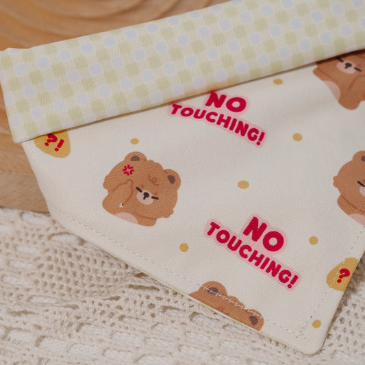 No Touching! Reversible Bandana