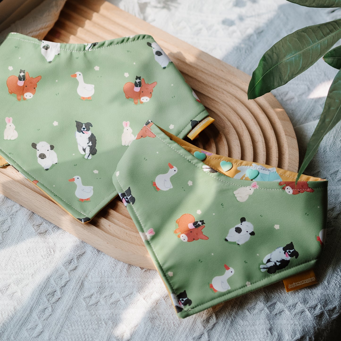 Little Farm Reversible Bandana