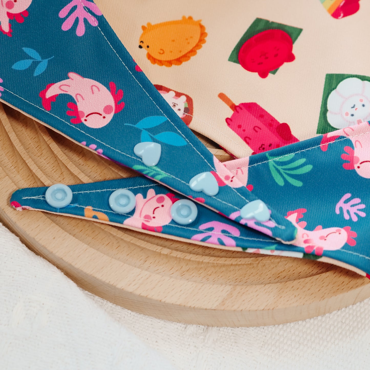 Axolotl Reversible Bandana
