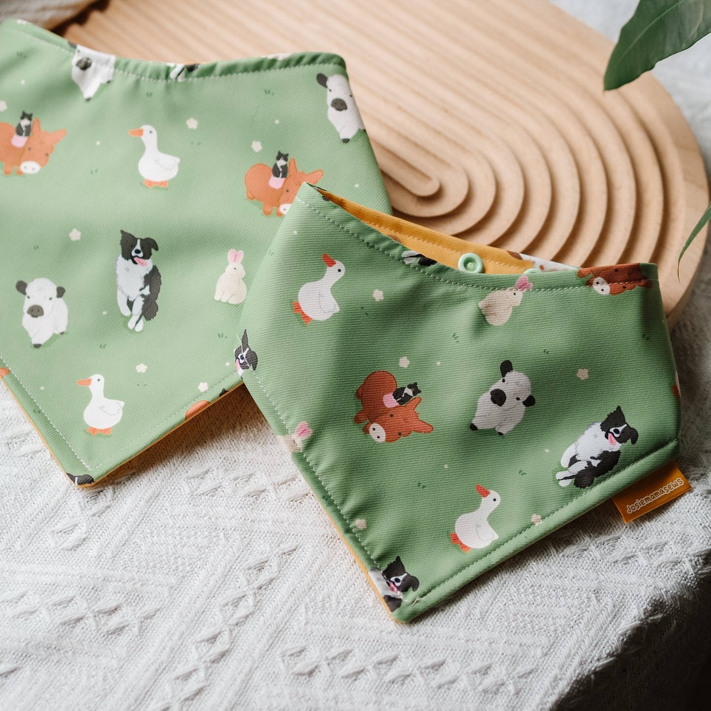 Little Farm Reversible Bandana