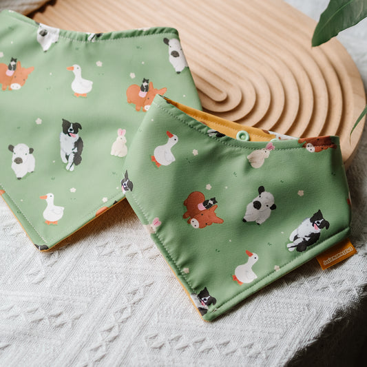 Little Farm Reversible Bandana
