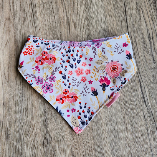 CNY Blossom Size L Reversible Bandana (curved)