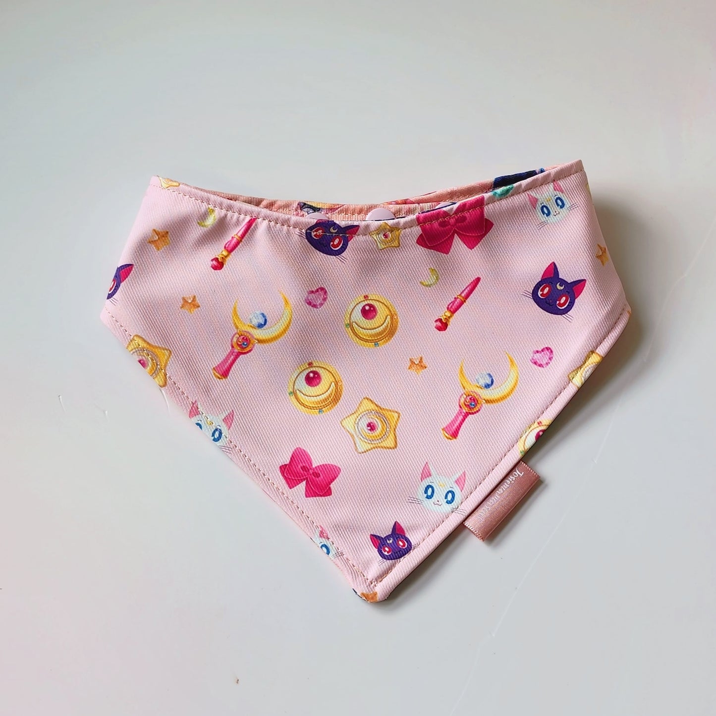 Sailor Moon x Demon Slayer Size M Reversible Bandana (curved)